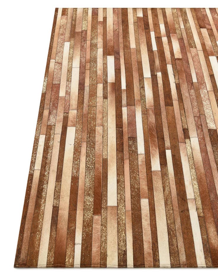 Detail image of  5' 1 x 8' Cowhide Rug