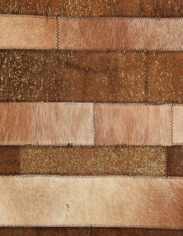 Detail image of  5' 1 x 8' Cowhide Rug