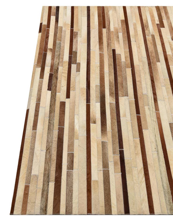 Detail image of  4' 8 x 6' 7 Cowhide Rug