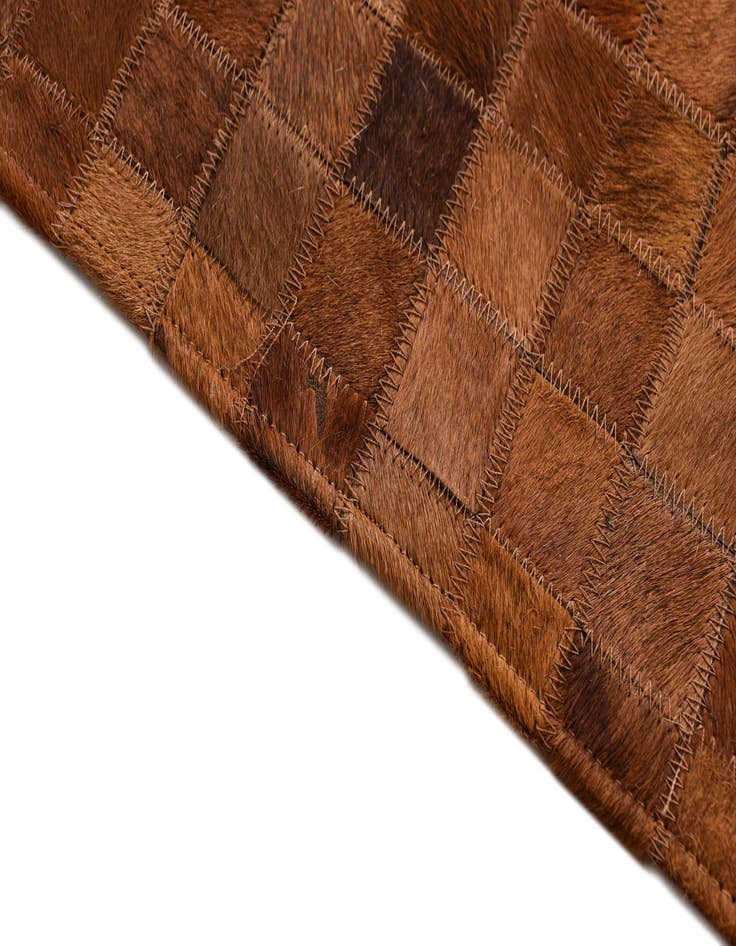 Detail image of  6' 7 x 9' 9 Cowhide Rug