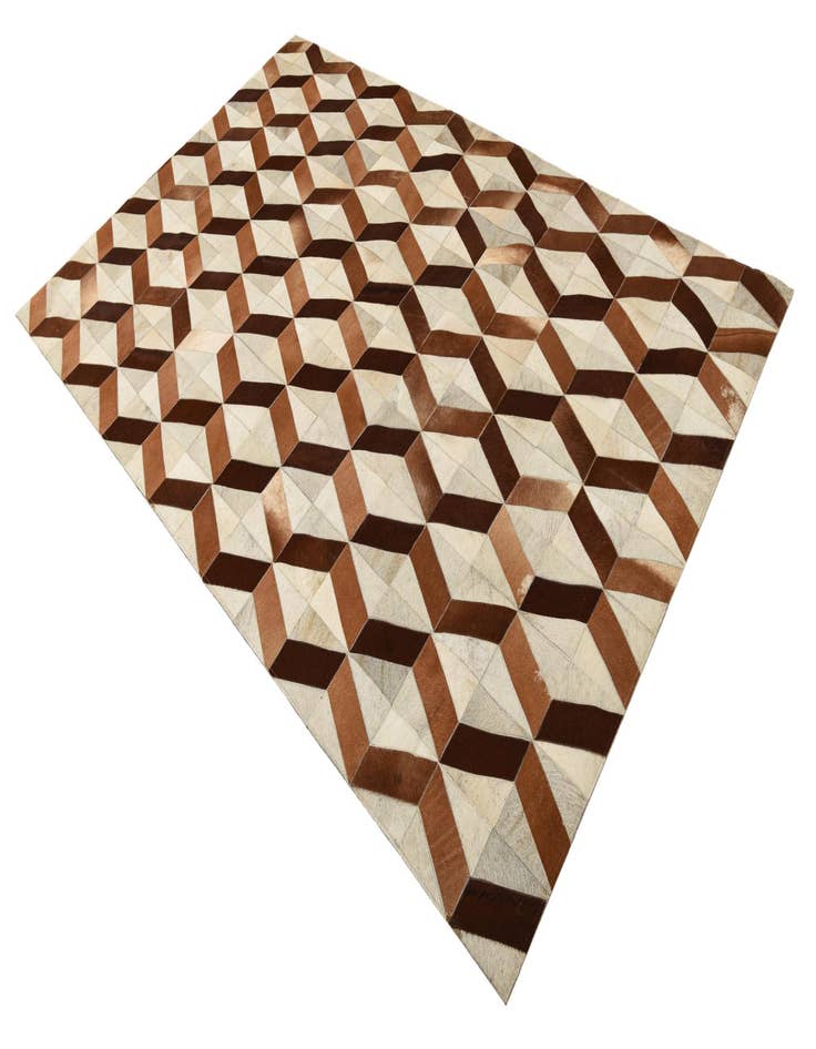 Detail image of  5' 1 x 8' 1 Cowhide Rug