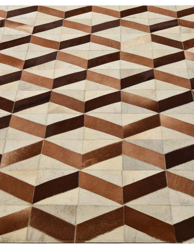 Detail image of  5' 1 x 8' 1 Cowhide Rug