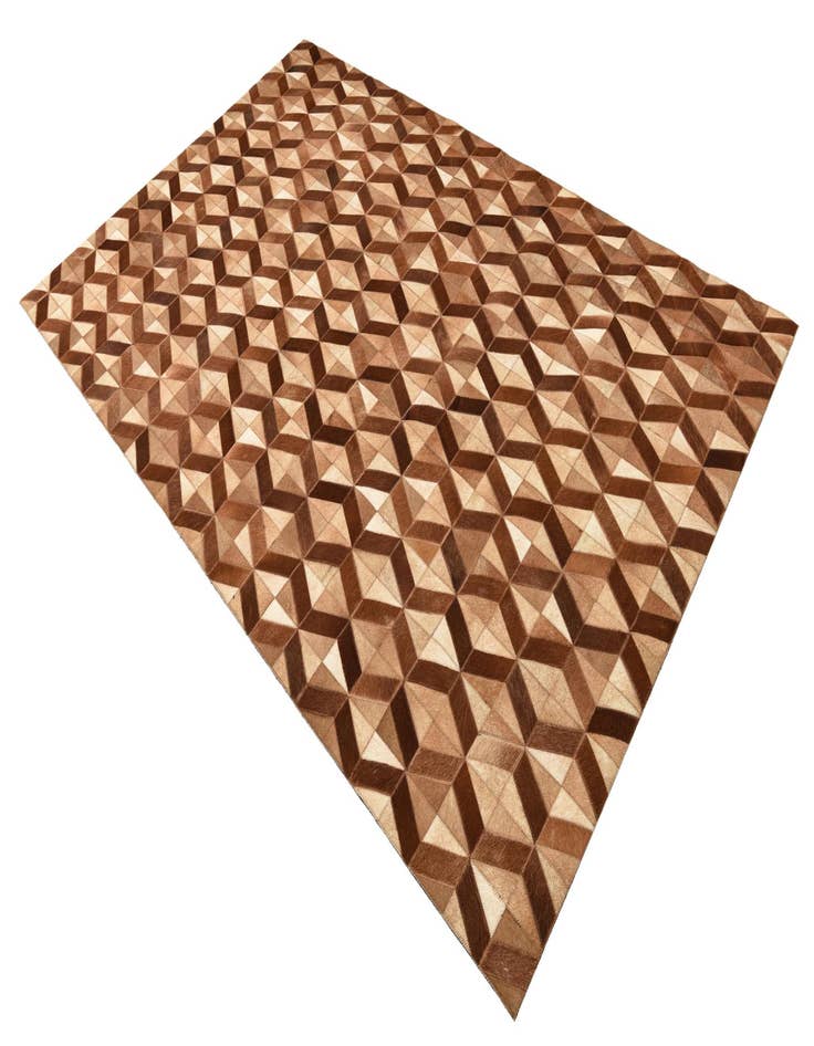 Detail image of  5' 1 x 8' 2 Cowhide Rug