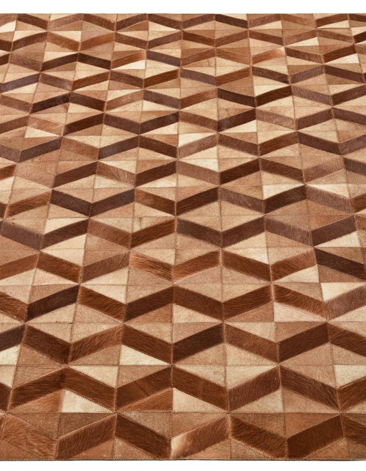 Detail image of  5' 1 x 8' 2 Cowhide Rug