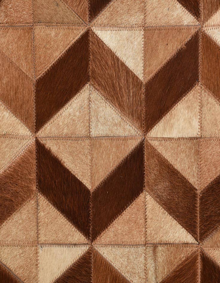 Detail image of  5' 1 x 8' 2 Cowhide Rug