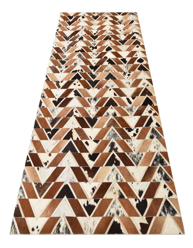 Detail image of  5' 1 x 7' 10 Cowhide Rug