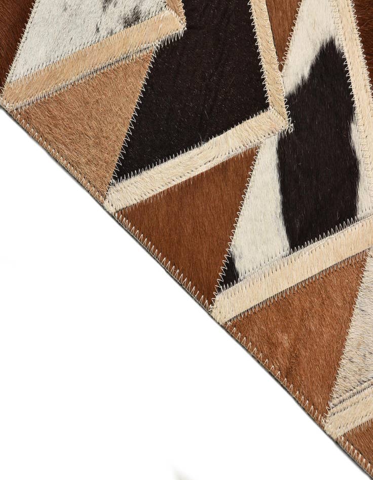 Detail image of  5' 1 x 7' 10 Cowhide Rug