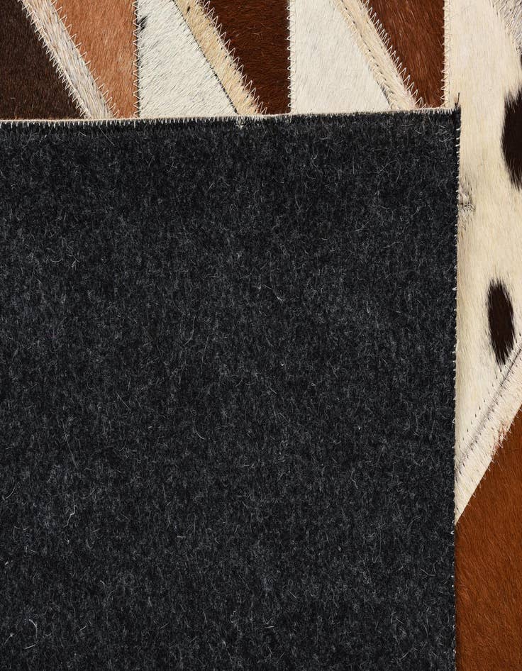Detail image of  5' 1 x 7' 10 Cowhide Rug