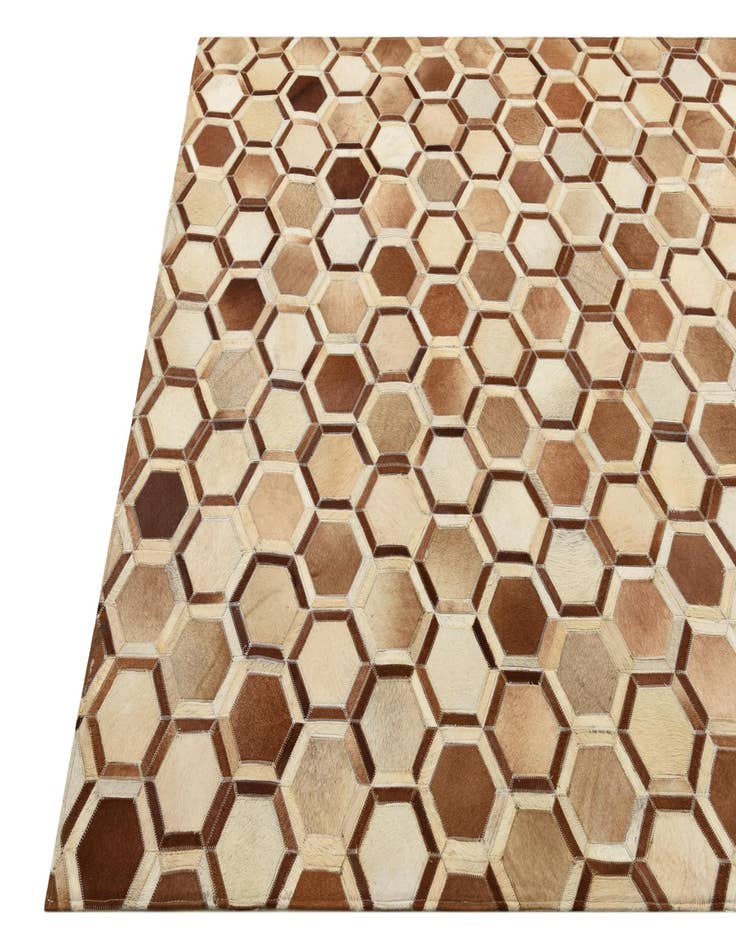 Detail image of  5' 2 x 8' Cowhide Rug