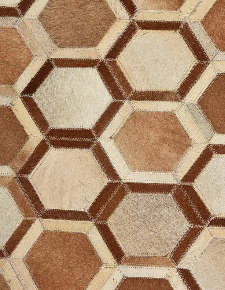 Detail image of  5' 2 x 8' Cowhide Rug