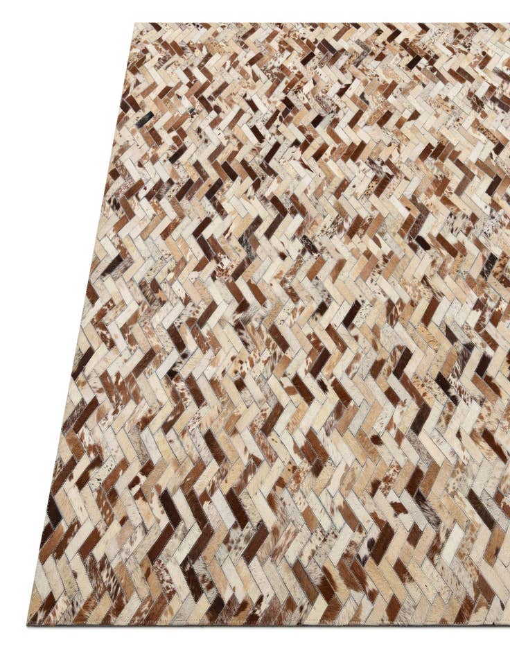 Detail image of  5' x 7' 10 Cowhide Rug
