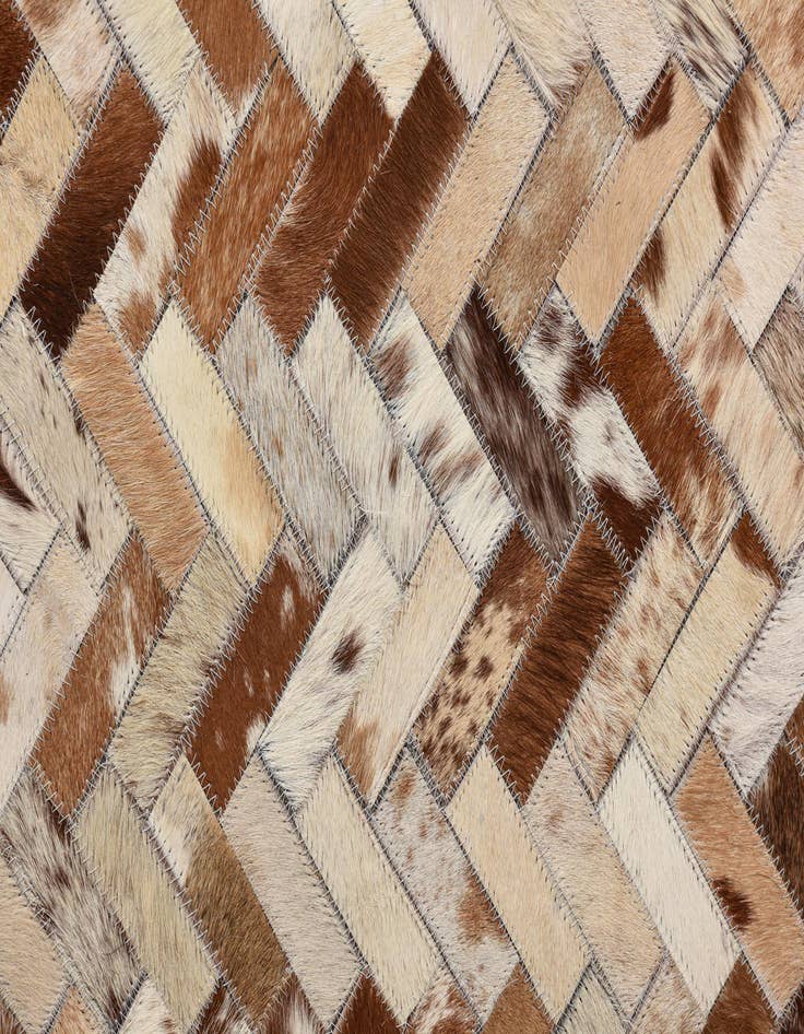 Detail image of  5' x 7' 10 Cowhide Rug