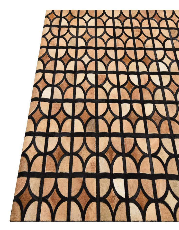 Detail image of  5' x 7' 9 Cowhide Rug