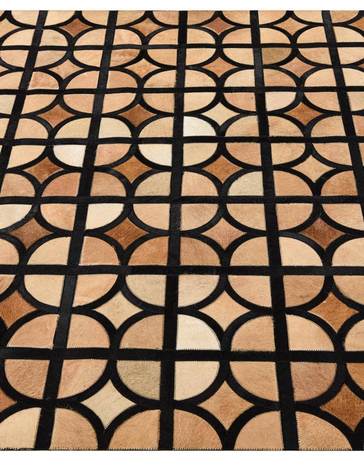 Detail image of  5' x 7' 9 Cowhide Rug