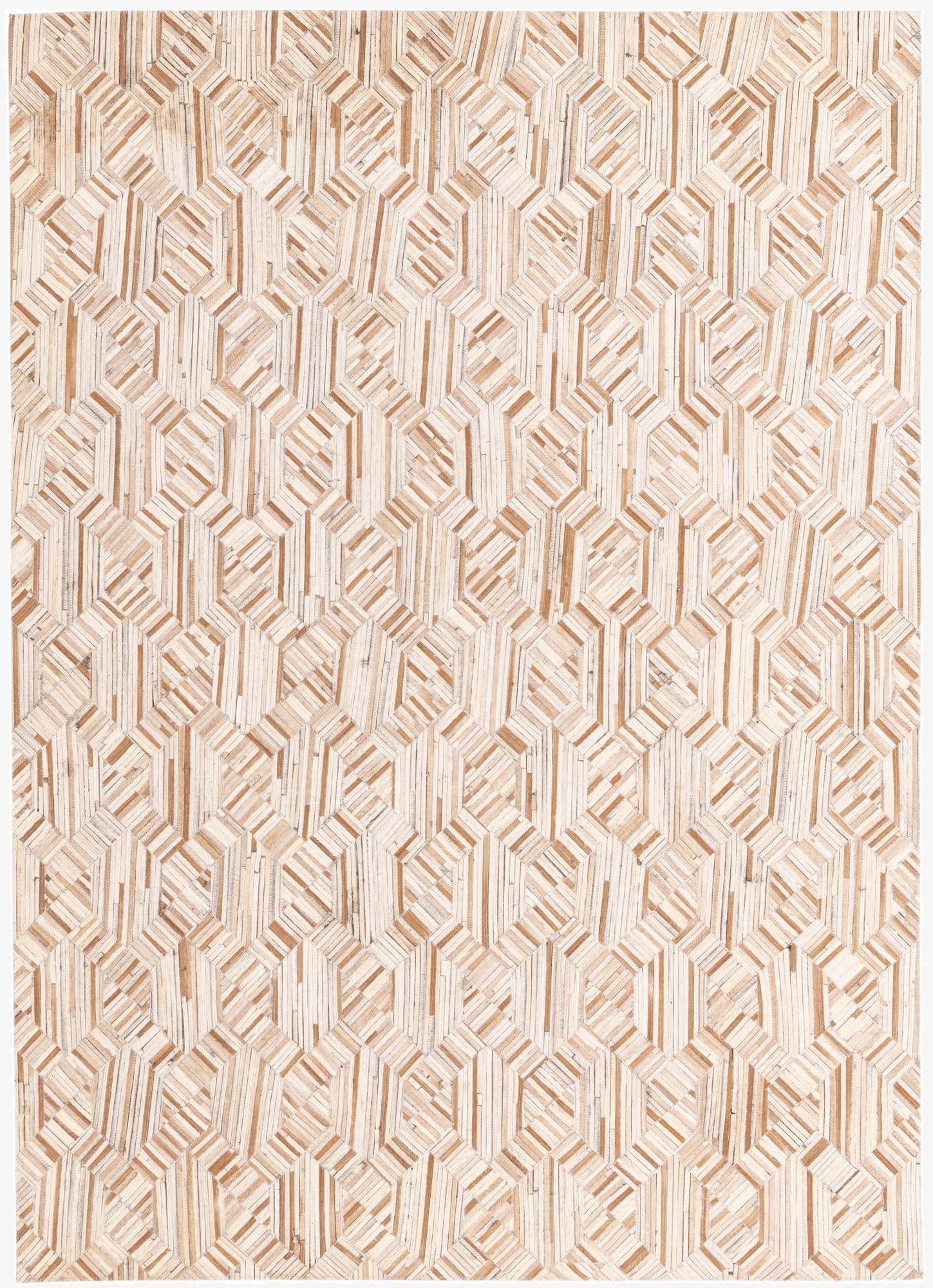  5' 1 x 7' 1 Cowhide Rug