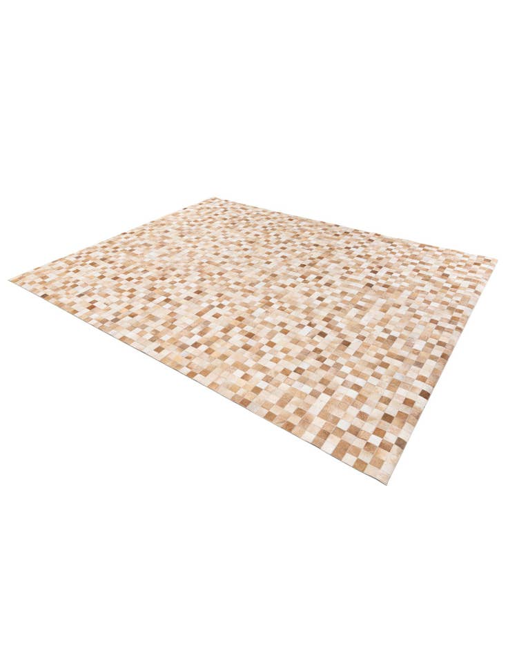 Detail image of  7' 11 x 9' 10 Cowhide Stocks Rug