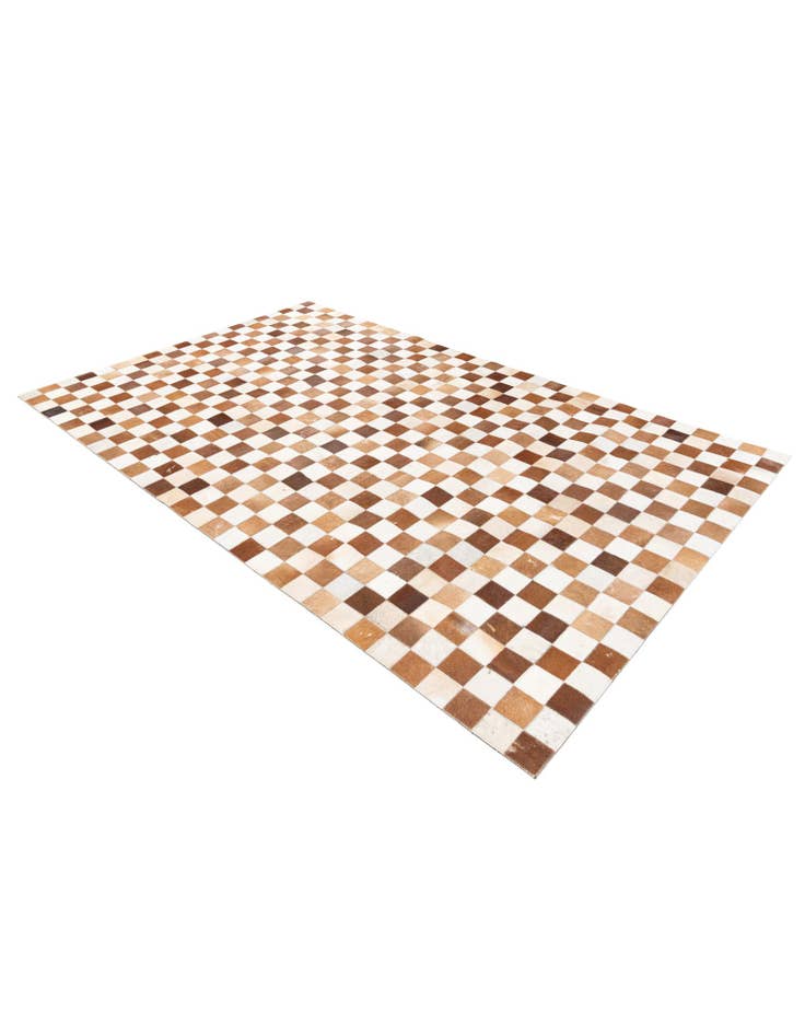 Detail image of  5' x 7' 11 Cowhide Stocks Rug