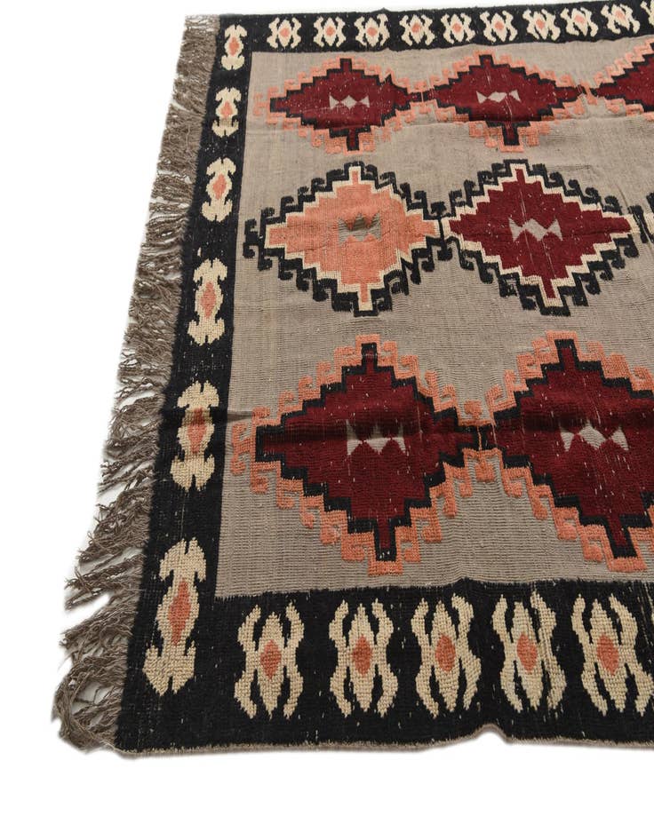 Detail image of  8' x 10'  Hand Knotted Darya Wool Rug