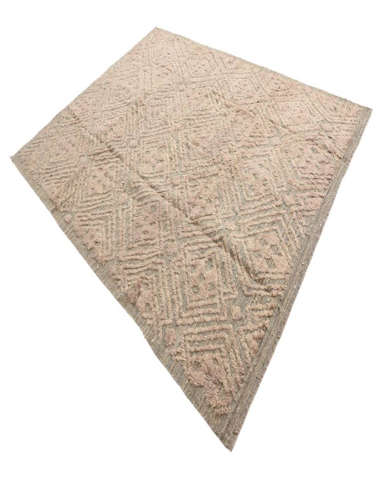 Detail image of  8' x 10' 4  Hand Knotted Darya Wool Rug