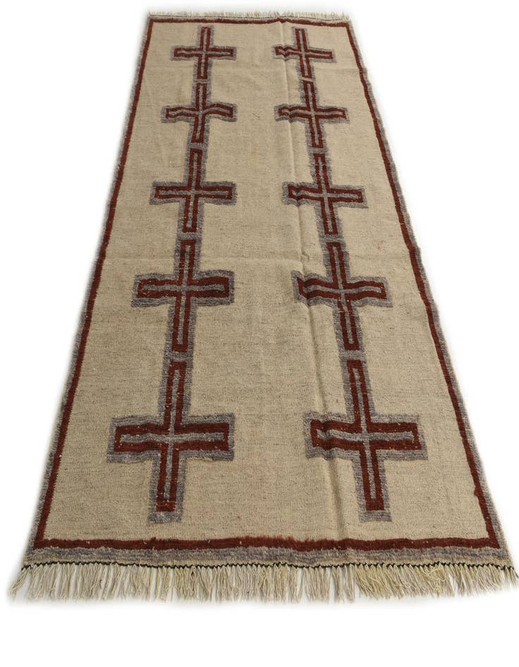 Detail image of  5' 10 x 9' 7  Hand Knotted Darya Wool Rug