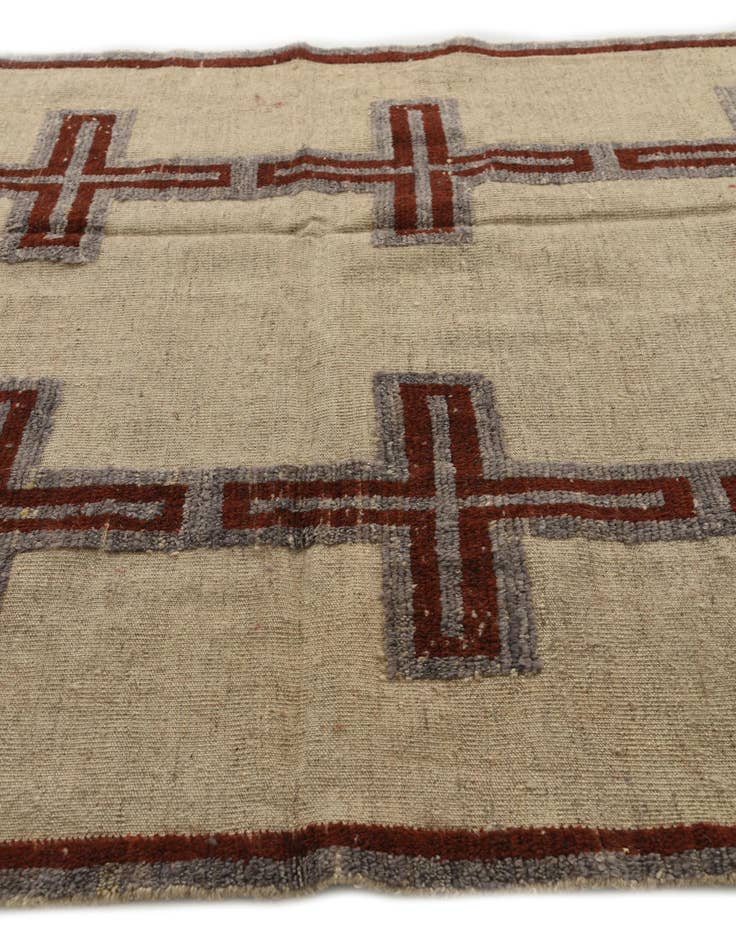 Detail image of  5' 10 x 9' 7  Hand Knotted Darya Wool Rug