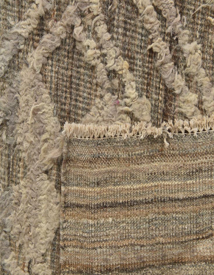 Detail image of  9' 1 x 12' 3  Hand Knotted Darya Wool Rug