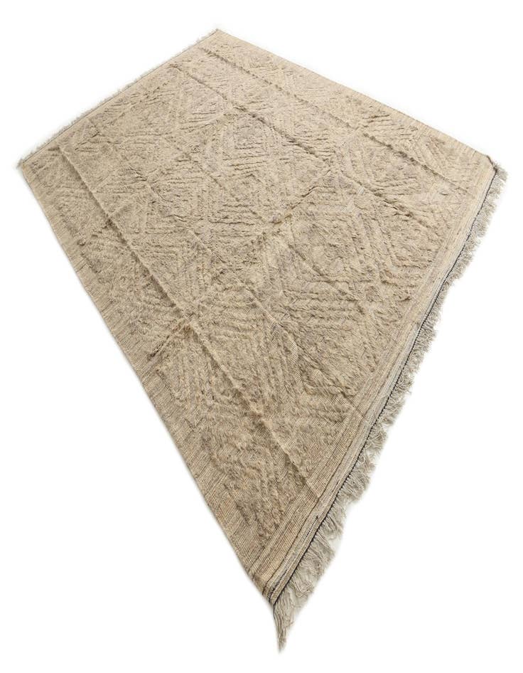 Detail image of  9' 3 x 12' 7  Hand Knotted Darya Wool Rug