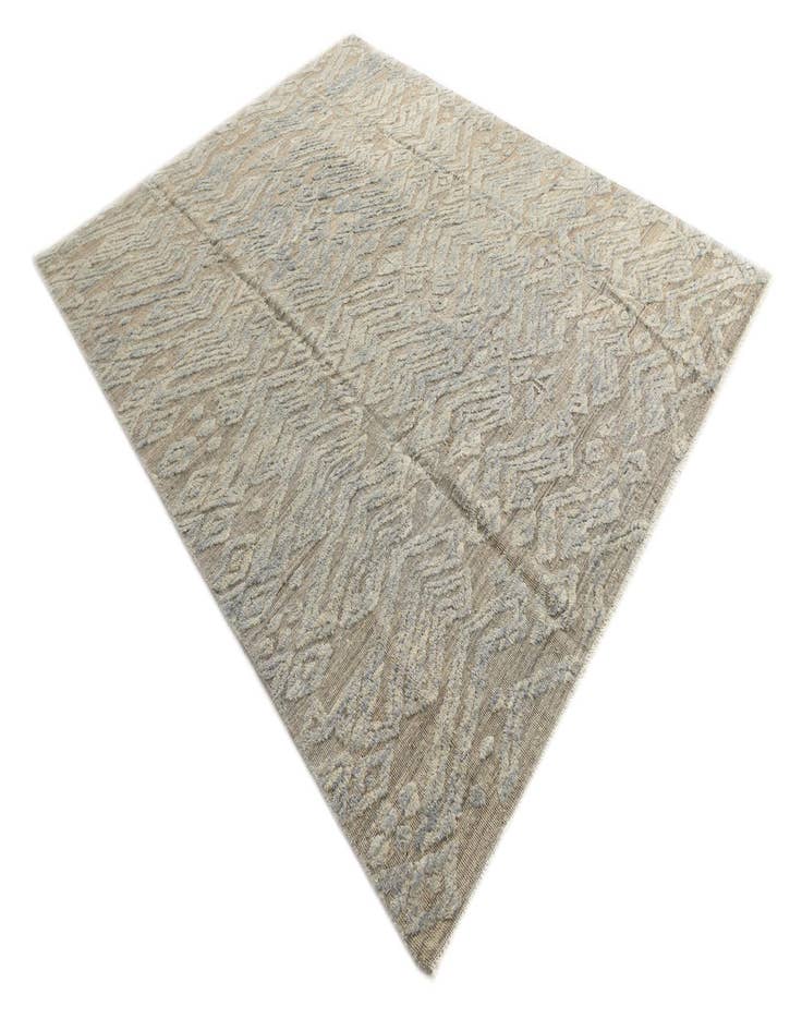 Detail image of  8' x 10' 3  Hand Knotted Darya Wool Rug