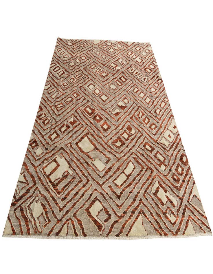 Detail image of  8' x 10' 2  Hand Knotted Darya Wool Rug