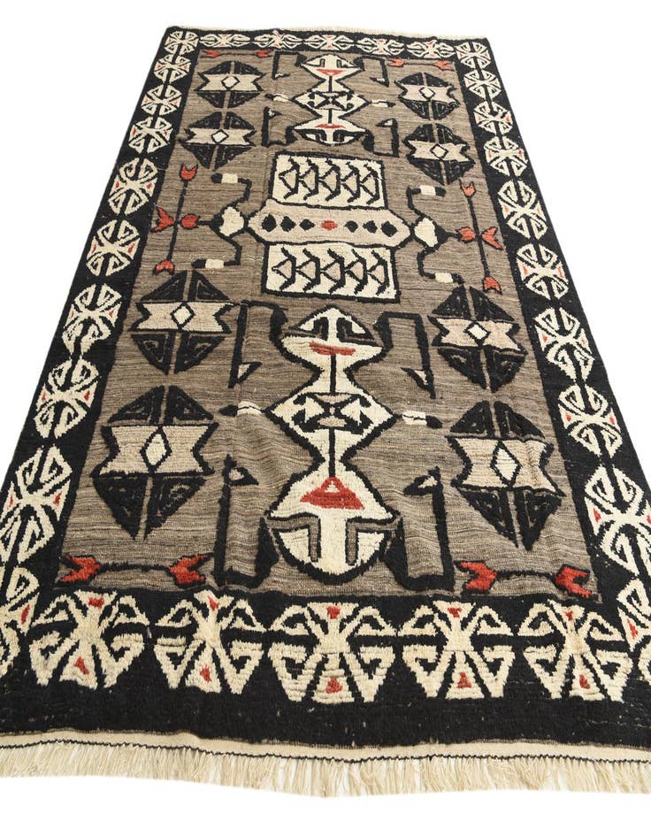 Detail image of  8' x 10' 4  Hand Knotted Darya Wool Rug