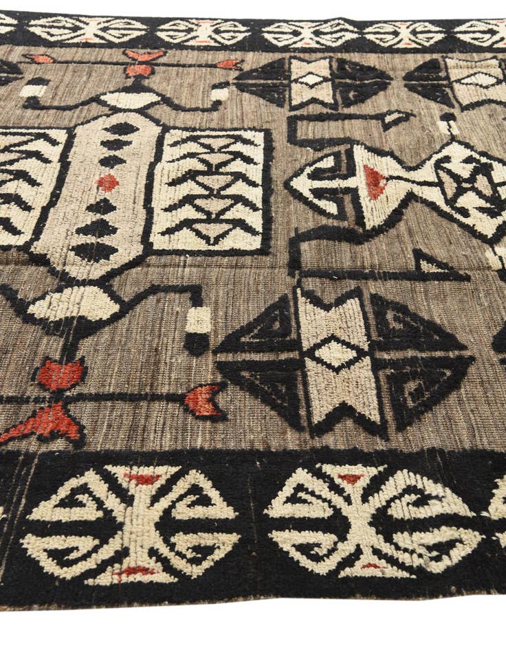Detail image of  8' x 10' 4  Hand Knotted Darya Wool Rug