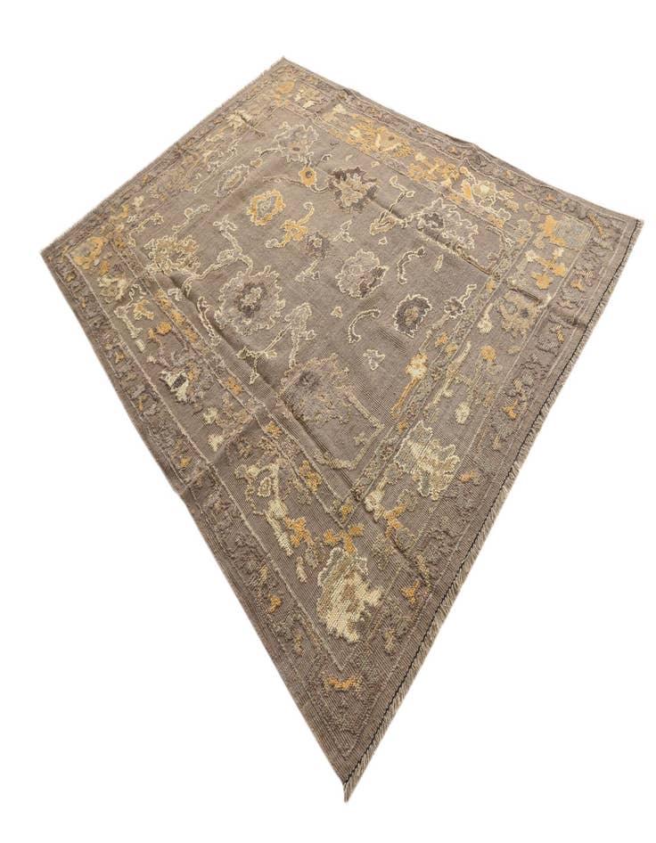 Detail image of  7' 10 x 10' 7  Hand Knotted Darya Wool Rug