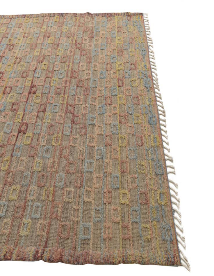 Detail image of  6' 5 x 9' 9  Hand Knotted Darya Wool Rug