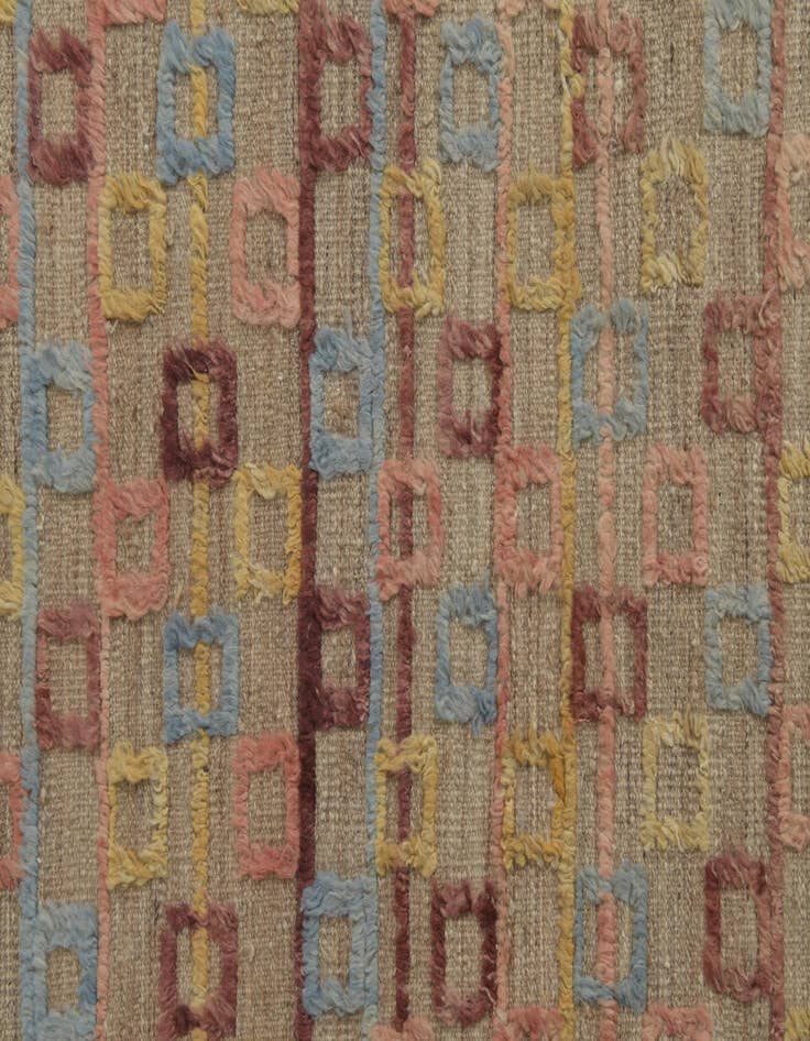 Detail image of  6' 5 x 9' 9  Hand Knotted Darya Wool Rug