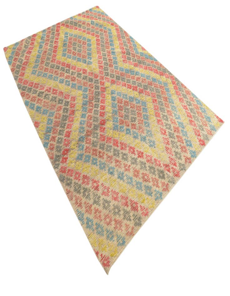 Detail image of  5' 9 x 8' 4  Hand Knotted Darya Wool Rug