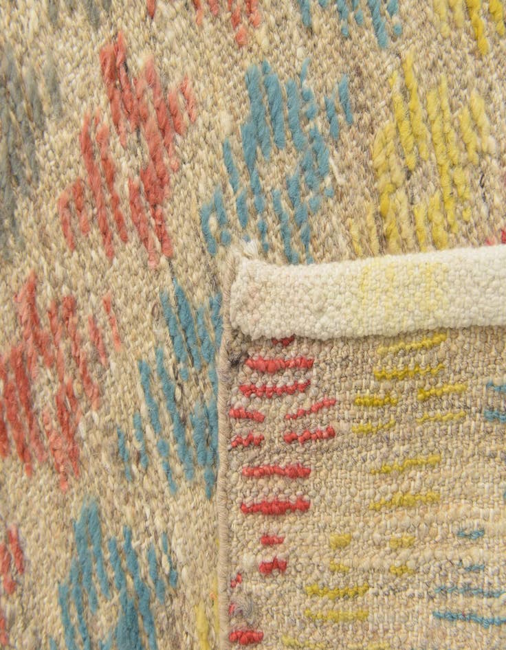 Detail image of  5' 9 x 8' 4  Hand Knotted Darya Wool Rug