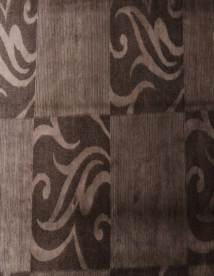 Detail image of  6' 8 x 9' 11  Hand Knotted Darya Wool Rug