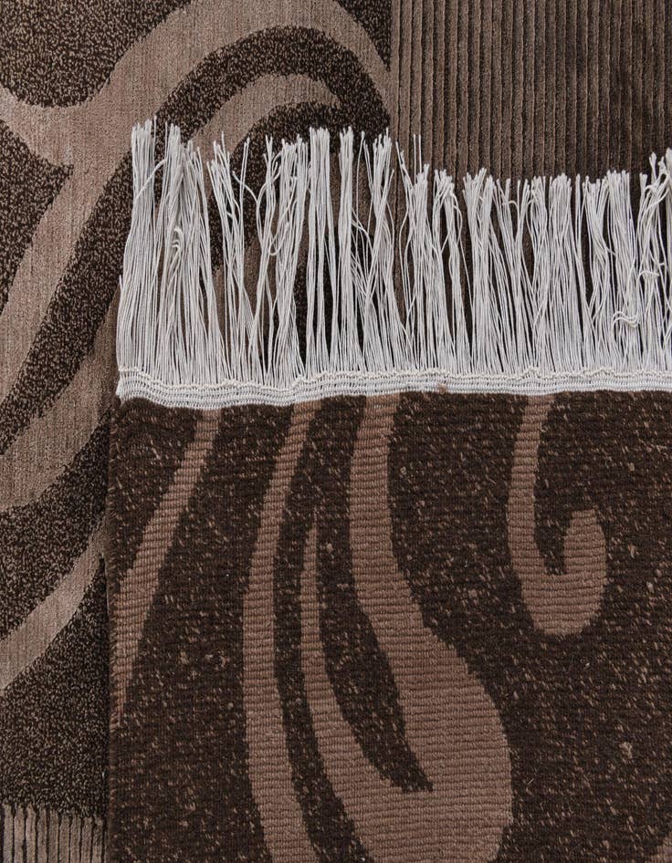 Detail image of  6' 8 x 9' 11  Hand Knotted Darya Wool Rug