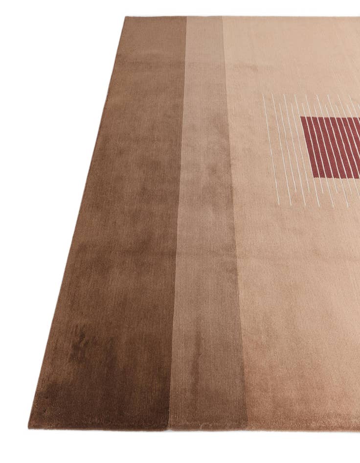 Detail image of  6' 7 x 9' 11  Hand Knotted Darya Wool Rug