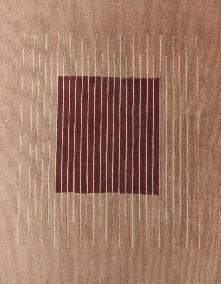 Detail image of  6' 7 x 9' 11  Hand Knotted Darya Wool Rug