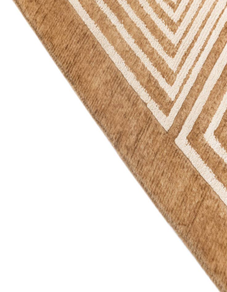 Detail image of  6' 8 x 9' 6  Hand Knotted Darya Wool Rug