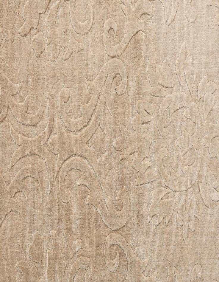 Detail image of  2' 8 x 4'  Hand Knotted Darya Wool Rug