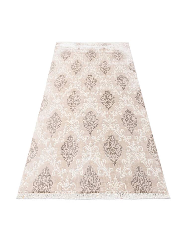 Detail image of  5' 6 x 8'  Hand Knotted Darya Wool Rug