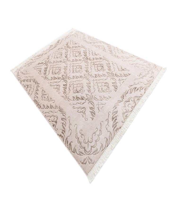 Detail image of  6' 10 x 9' 7  Hand Knotted Darya Wool Rug