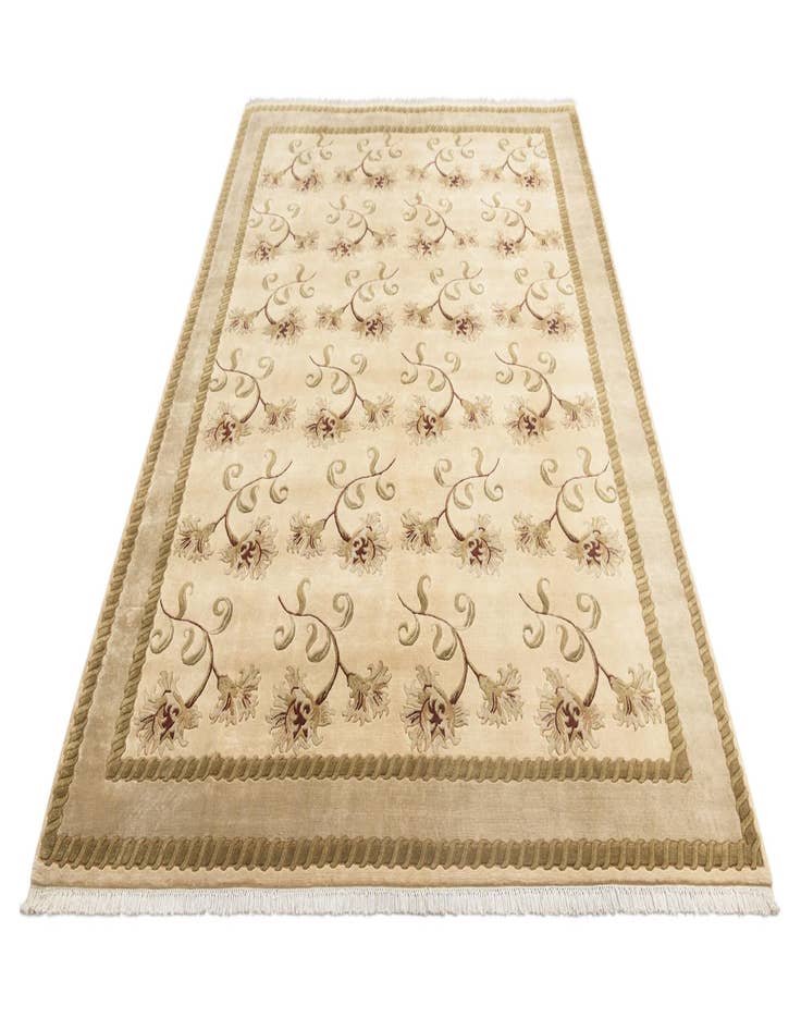 Detail image of  7' 11 x 10' 10  Hand Knotted Darya Wool Rug