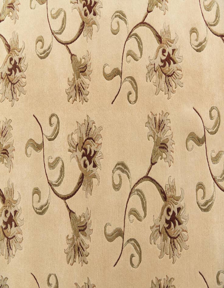 Detail image of  7' 11 x 10' 10  Hand Knotted Darya Wool Rug