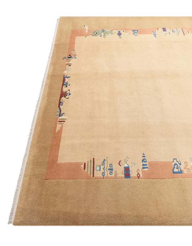 Detail image of  8' 2 x 11' 3  Hand Knotted Darya Rug