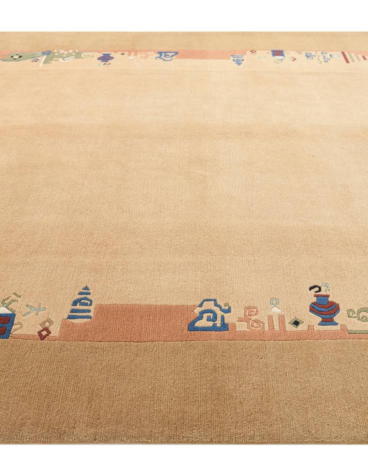 Detail image of  8' 2 x 11' 3  Hand Knotted Darya Rug