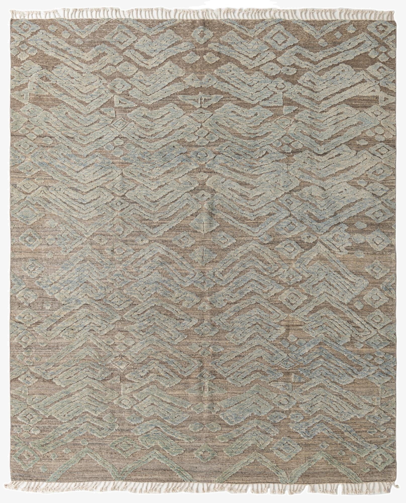  8' 2 x 9' 9  Hand Knotted Darya Wool Rug