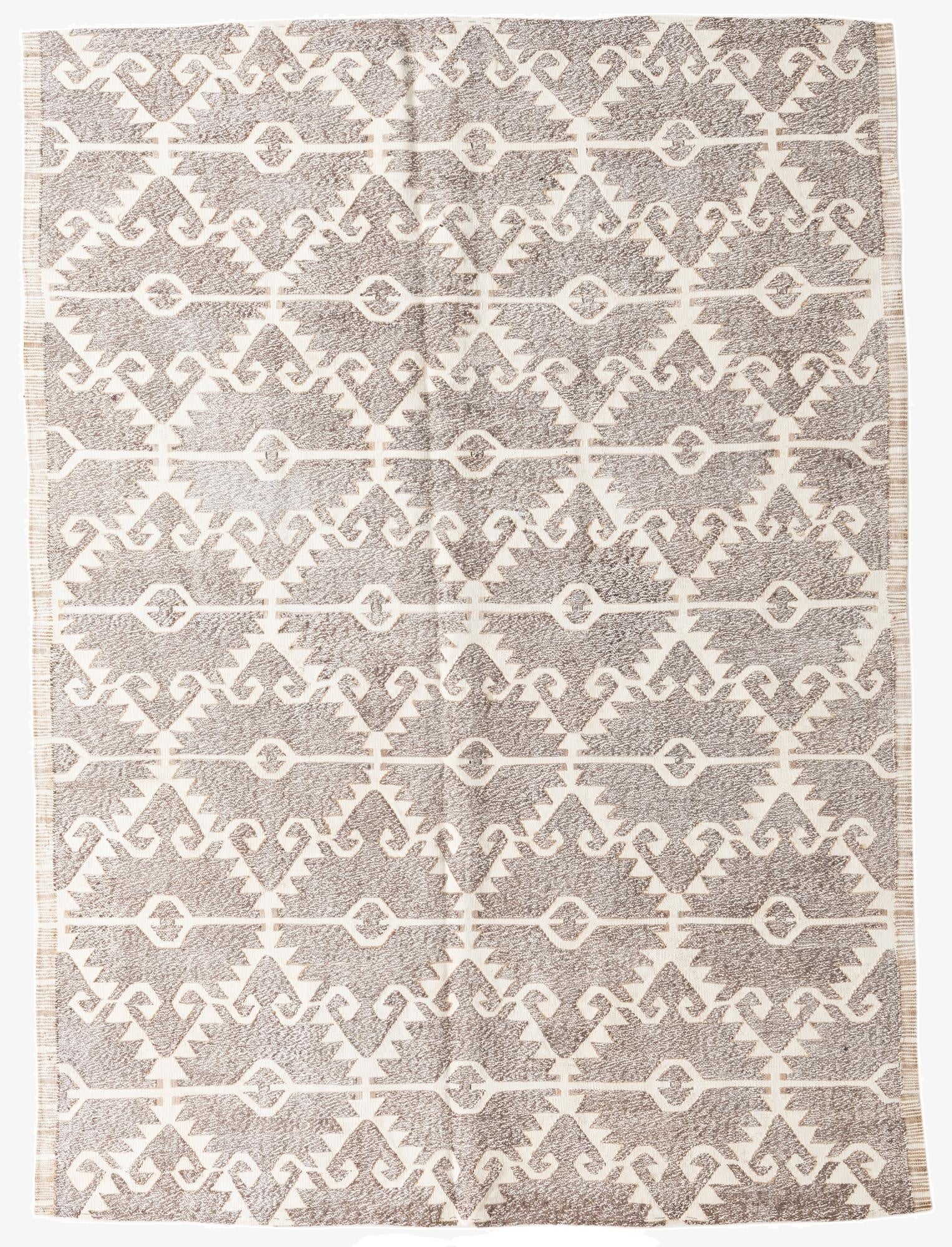  6' 10 x 9' 3  Hand Woven Darya Wool Rug